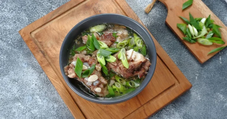 canh sườn bò