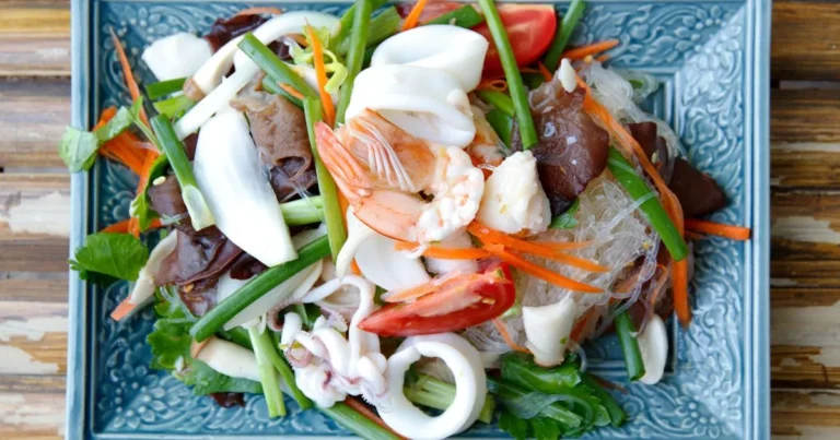 gỏi miến hải sản